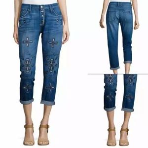 COPY - Current Elliot the Fling embroidery jeans cutholes